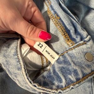 PacSun Light Blue High-Rise Relaxed Jeans